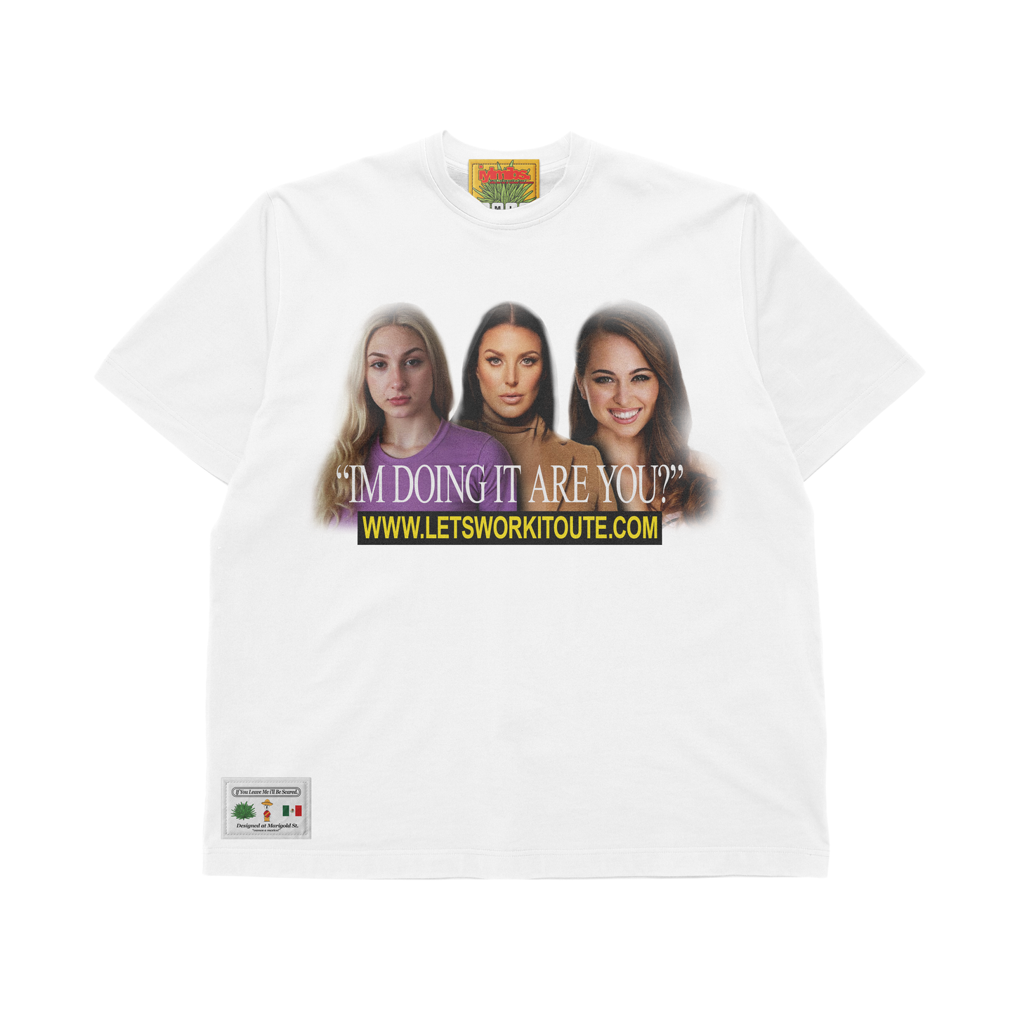 "IDIAY" white t-shirt